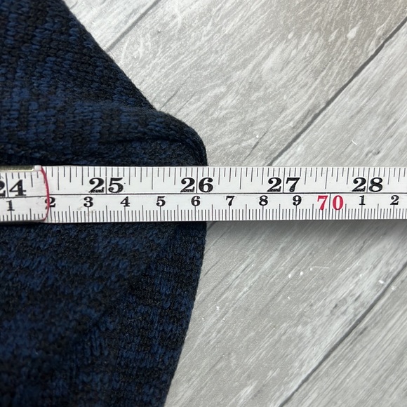 LONDON FOG PUFFY JACKET Xxl Navy Blue Gold Zipper - Picture 10 of 10